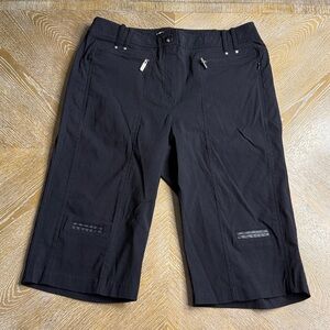 JAMIE SADOCK Black Capri Golf Pants 8
